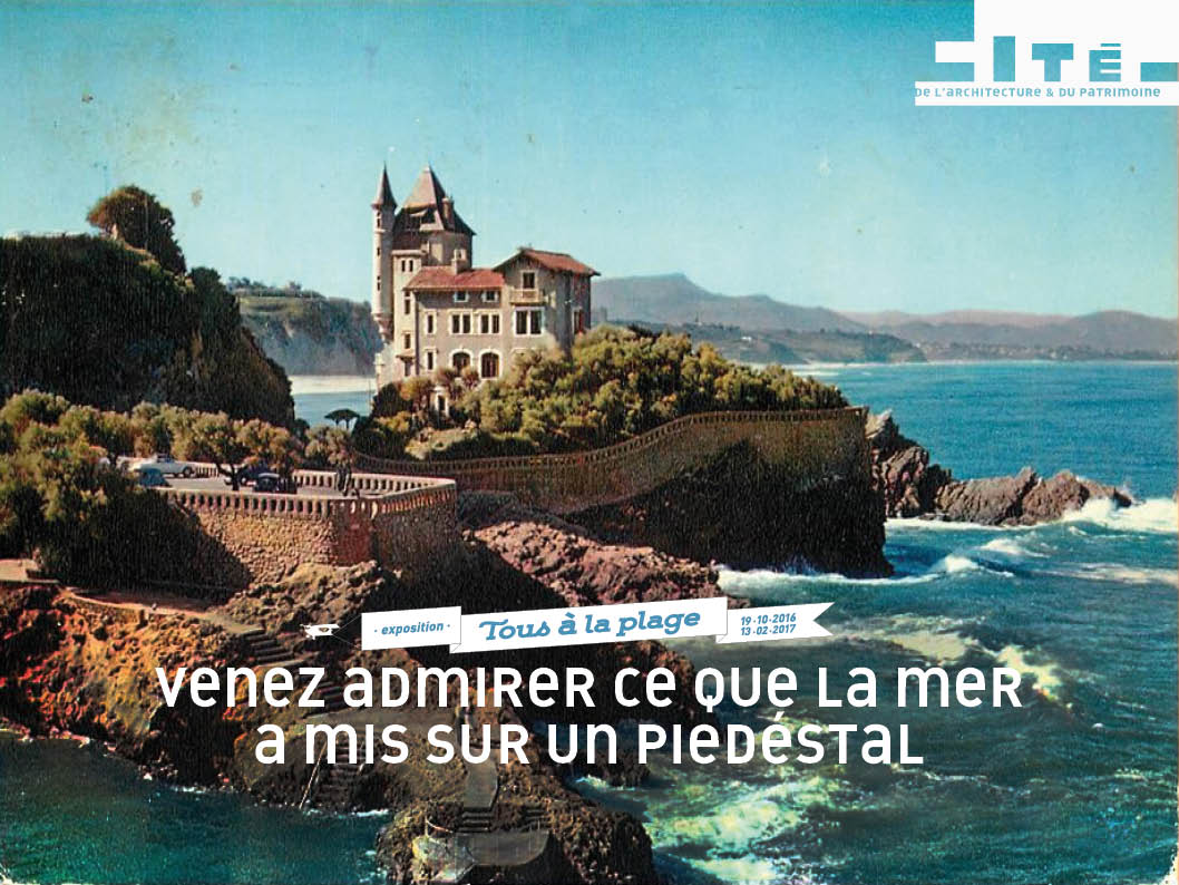 Affiche publicitaire Tous à la plage